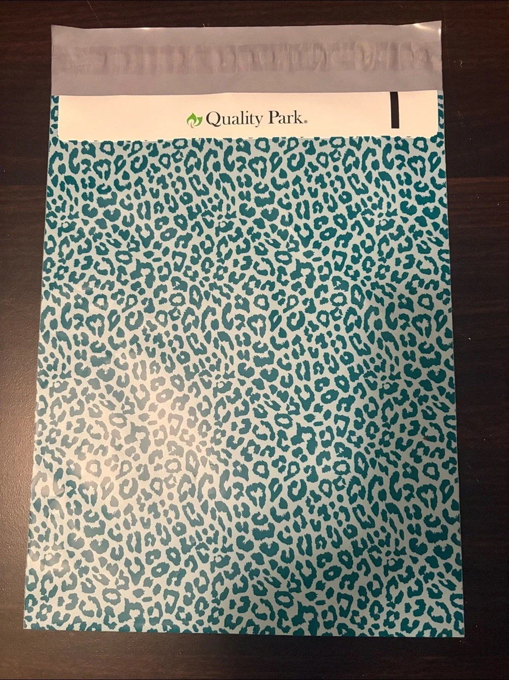 Teal Leopard Print 